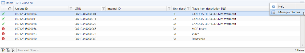 PIM Expert's How To: Configure columns item list and hierarchy list